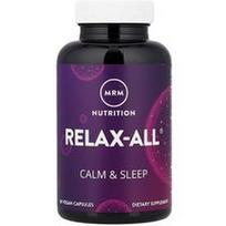 MRM Nutrition, „Relax-All®“, ramybė ir miegas, 60 veganiškų kapsulių