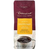 Teeccino, Cikorijos žolelių kava, lazdyno riešutų skonio, vidutinio skrudinimo, be kofeino, 312 g