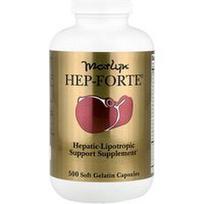 Naturally Vitamins, Marlyn®, Hep-Forte®, 500 minkštųjų želatinos kapsulių