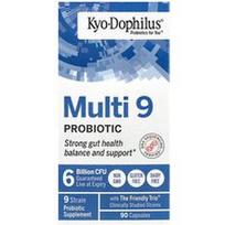 Kyolic, Kyo-Dophilus®, Multi 9 probiotikas, 6 milijardai KFV, 90 kapsulių