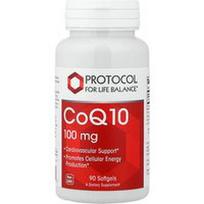 Protocol for Life Balance, CoQ10, 100 mg, 90 minkštųjų kapsulių