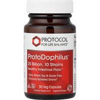 Protocol for Life Balance, ProtoDophilus™, 25 milijardai, 50 daržovių kapsulių