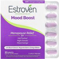 Estroven, Menopauzės palengvinimas, nuotaikos gerinimas, 30 kapsulių