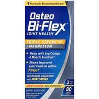 Osteo Bi-Flex, Sąnarių sveikata, trigubo stiprumo + magnis, 80 dengtų tablečių