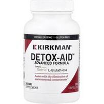Kirkman Labs, Detox-Aid™ pažangi formulė, 100 kapsulių