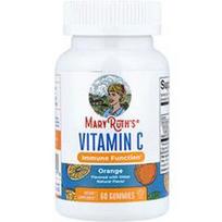 MaryRuth's, Vitamino C guminukai, apelsinų skonio, 60 guminukų (125 mg viename guminuke)