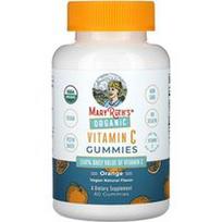 MaryRuth's, Organiniai vitamino C guminukai, apelsinų skonio, 60 guminukų (45 mg viename guminuke)