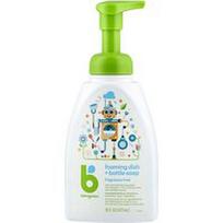 Babyganics, Putojantis indų + buteliukų ploviklis, be kvapiųjų medžiagų, 473 ml (16 fl oz)