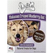 Lazy Dog Cookie, Natūralūs skanėstai šunims, melasos traškučiai mėlynių avižiniai dribsniai™, 14 oz (396,89 g)