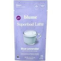 Blume, Supermaisto latte, mėlynųjų levandų, be kofeino, 100 g