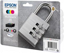 Rašalinio spausdintuvo kasetė Epson Multipack 4-Colours 35 DURABrite Ultra, geltona sp./juoda sp./purpurinė (magenta) sp., 43.4 ml