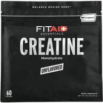 FITAID, Essentials, kreatino monohidratas, be skonio, 300 g (10,6 uncijos)