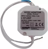 Ropam PS-3012 Įmontuojamas AC/DC maitinimo šaltinis 12V 2,5A 30W