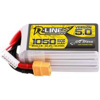 Tattu R-Line 5.0 TAA10506S15X6, 1050mAh, 22.2V/6S, 150C, XT60, JST-XHR, 65mm, 45mm, 1P, 186g, 76x38x33mm, FPV dronams 3-5"