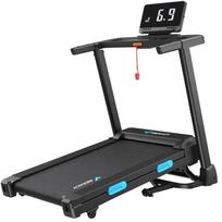 Merach MR-T12B2-EU bėgimo takelis, 2.5 AG, 0.8–12 km/h, 15% nuolydis, 136 kg, 40 dB, 9 h, 7 sluoksnių juosta