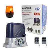 Slankiojančių vartų automatikos rinkinys, variklis, fotoelementai, nuotolinio valdymo pultas, 230V,