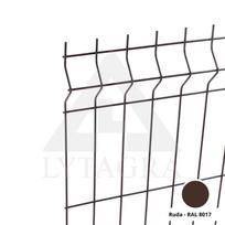 Rudas tvoros segmentas 4.0 (+/-0,2 mm), 1,03x2,5 m