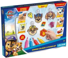 Spin Master Paw Patrol - Langų spalvos ir lipdukų piešiniai (118847)