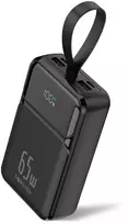 Forever išorinė baterija TB-400 PD QC 65W 20000 mAh juoda