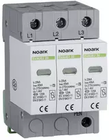 Noark Ex9UE2 20 3P 275 – viršįtampių ribotuvas T2, 3P, 20 kA, 275 V