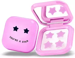 Biovene Pimple Star Patches & Mirror Case 32 pcs Rožinė Patch Set