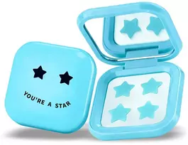 Biovene Set of mėlynas Pimple Star Patches & Mirror Case 32 pcs