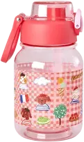 Rice - Plastikinis vaikiškas geriamasis butelis - raudonas - 700 ml
