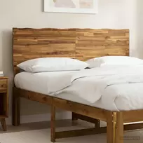 Lovos galvūgalis su natūraliu kraštu ROSTOCK Natūrali 150 cm