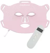 LED Veido Kaukė - Medivon Lumi Fit LED Šviesos Veido Kaukė, Rožinė