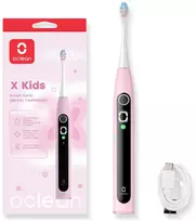 Elektrinis Dantų Šepetėlis - Oclean X Kids, Išmanusis Ekranas, 5 Režimai, Švelnus Valymas, Rožinė