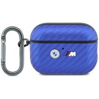 BMW M Carbon Metal Logo Case for AirPods Pro 3 - Light Blue