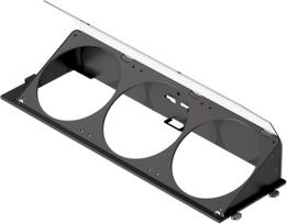 Havn HS 420 Angled Bottom Fan Bracket Black (HVN-AS-HS420-08-VAB) | HVN-AS-HS420-08-VAB | 4251442512873