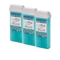 Depiliacinis vaškas Italwax Flex Aquamarine, 100ml x3