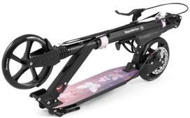 Aliumininis paspirtukas HyperMotion, rožinis, sulankstomas, su 20 cm ratais