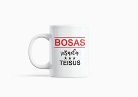 Standartinis puodelis „Bosas visada teisus“