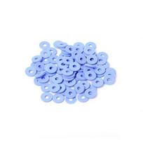 Plokšti polimerinio molio karoliukai 6x1 mm 100 vnt., spalva Nr. 56