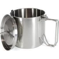 Origin Outdoors Stainless Steel Camping Pot '2 in 1'