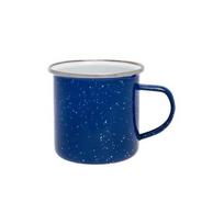 Emaliuotas puodelis Origin Outdoors 360ml, mėlynas
