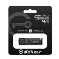 64GB IronKey Plus 50 G2 USB-A Black
