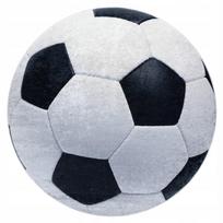 Kilimų skalbimo kamuoliukas, neslystantis, apvalus, 120, futbolo dizainas