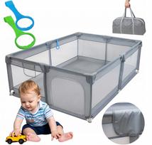 Vaikiška žaidimų maniežas PLAYPEN 200 x 140 cm su sujungiamais uždangalais ir kelioniniu krepšiu