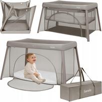 Sulankstoma maniežas-lovytė Lionelo Mila 2in1