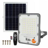 Lauko LED prožektorius su halogeno efektu, 50W, su tamsos jutikliu ir nuotoliniu valdymu