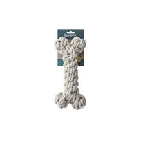Quapas! Žaislas šunims iš natūralios virvės, kaulas, XXL, 40 cm