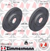 Stabdžių diskas ZIMMERMANN 370.4408.53