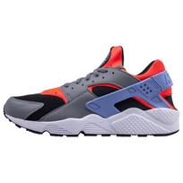 Nike Air Huarache 'Cool Grey Bright Crimson' 318429-602 42 gray