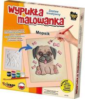 3d Iškilusis Piešinys: Mopsiukas - Kūrybinis Rinkinys