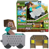 Radijo bangomis valdoma mašinėlė Minecraft Minecart RC su Steve Mattel, JMT40, uniwersalny