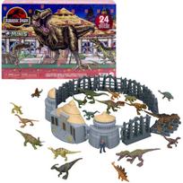 Advento kalendorius Jurassic World Island Visitor Mattel, įvairių spalvų, JLD23, 24 dalių