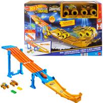 Lenktynių trasa Hot Wheels Monster Trucks Dual Terrain Raceway Mattel, įvairių spalvų, JMW70